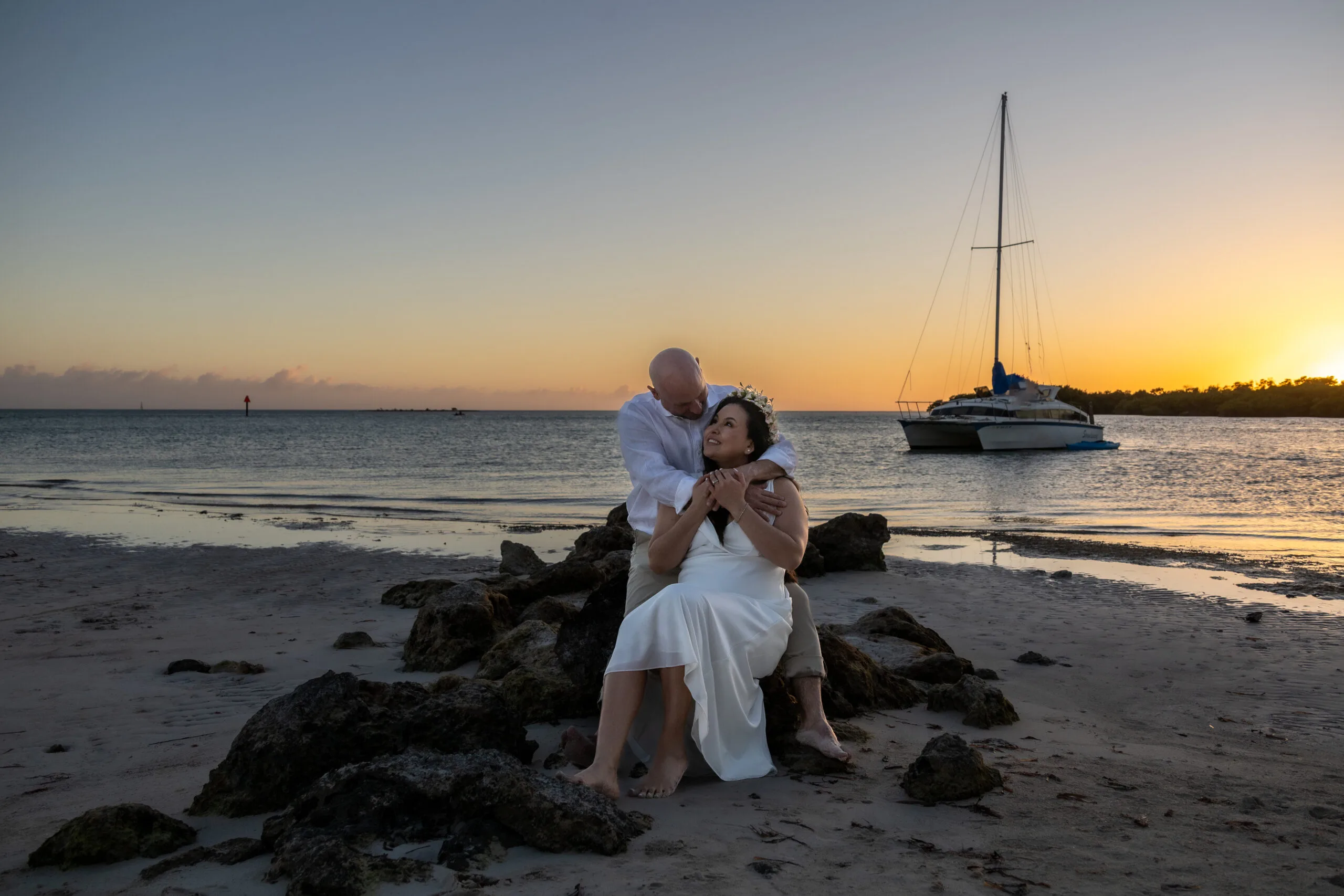 Read more about the article Valentine’s Day Elopement in Marathon Florida Keys